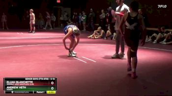 S-13 lbs Cons. Round 1 - Elijah Blanchette, Waverly Area Wrestling Club vs Andrew Heth, Hawks