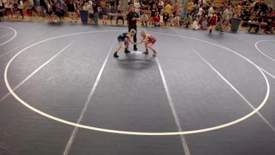 78 lbs Champ. Round 1 - Jack Mueller, IL vs Brady Stewart, WI