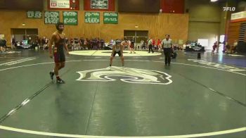 133 lbs Cons. Round 2 - Alexander Lopez, Sacramento City College vs Christopher Garza, Lemoore College
