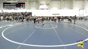 136 lbs Quarterfinal - Khaleb Afanador, Levittown RTC vs Matthew Stedman, Club Not Listed