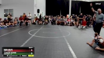 92 lbs Semis (4 Team) - Reid Miles, Dirty Jersey vs Carson Raper, Ohio Gold