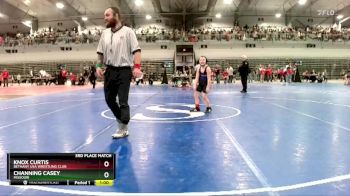 70B 3rd Place Match - Channing Casey, Missouri vs Knox Curtis, Bethany USA Wrestling Club