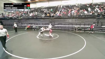 4A 150 lbs Quarterfinal - Myka Love, Jordan vs Gabriel Andrus, Desert Hills