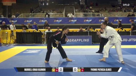 Yvonne Patricia Glines vs Murrell Kinau Kaonohi 2026 Pan Jiu Jitsu IBJJF Championship