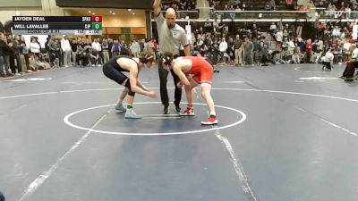 150 lbs Consi Of 8 #1 - Jayden Deal, Spaulding NH vs Will LaVallee, Saint John's Prep