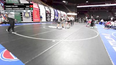 285 Class 4 lbs Cons. Round 2 - Isaiah Collins, Ozark vs Gabriel Casteblanco, Hazelwood West