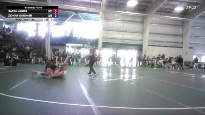 145 lbs Champ. Round 2 - Zionah Gardner, Adrian vs Sarah Abner, Otterbein