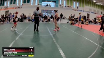 96 lbs Round 2 (6 Team) - Brighton Prine, BHWC Dirt Divers vs Wyatt Jones, Team Barracuda