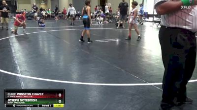 100 lbs Cons. Round 2 - Joseph Noteboom, Bison Takedown vs Chief Winston Chavez, Elevate Wrestling Club