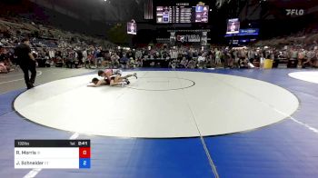 132 lbs Cons 64 #2 - Rocky Morris, Idaho vs Jt Schneider, Connecticut
