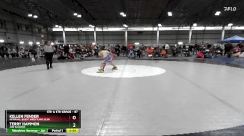 87 lbs Semifinal - Terry Hammon, 208 Badgers vs Kellen Fender, Internal Quest Wrestling Club