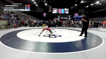 126 lbs Cons. Sub-quarters - Czar Quintanilla, WA vs Isaac Novod, MA
