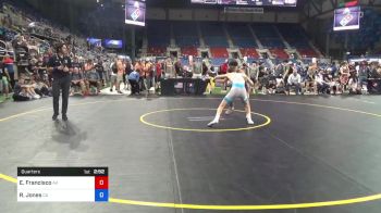 120 lbs Quarters - Elyle Francisco, Alaska vs Robert Jones, California