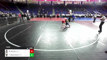 150 lbs Consi Of 16 #1 - Miguel Arcila, Salem vs Tyler Blanchard, Essex