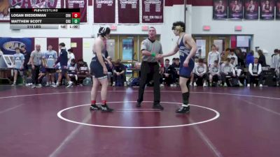 215 lbs Consy Rd Iii - Logan Biederman, Council Rock North vs Matthew Scott, Council Rock South