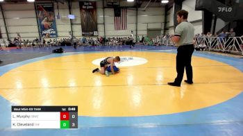 80 lbs Rr Rnd 3 - Luke Murphy, OBWC Bazooka vs Konnor Cleveland, The Fort Hammers