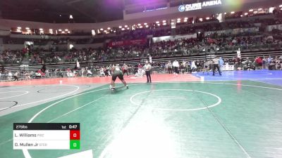 275 lbs Consi Of 4 - Louis Williams, Piscataway vs Desi Mullen Jr, Sterling