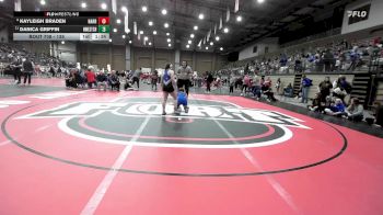 135 lbs Champ. Round 3 - Danica Griffin, Northwest vs Kayleigh Braden, Harrah