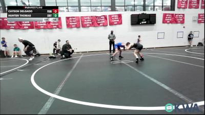 70 lbs Consolation - Cayson Delgado, Prime Wrestling vs Hunter Thomas, Smith Wrestling Academy