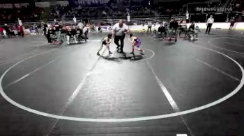 57 lbs Round Of 16 - Luke Muraglia, Wall Knights vs Jayson Gonzalez, Branchburg Falcons