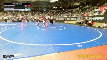 85 lbs Round Of 32 - Lennon Lantz, Scrap Yard Training vs Peyton Foos, Nixa Youth Wrestling