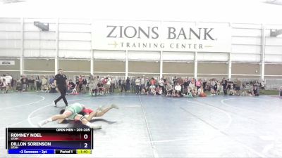 201-205 lbs Round 3 - Romney Noel, Utah vs Dillon Sorenson, Utah