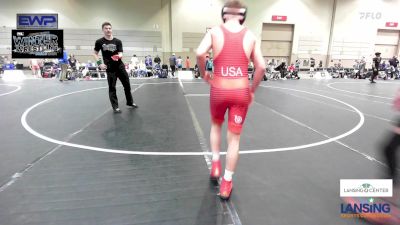 111 lbs Rr Rnd 5 - Jaxson Boucher, Michigan Premier WC - (A) vs Khristian Garcia, Big Game Wrestling Club