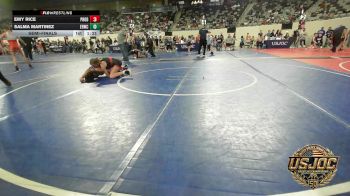 100 lbs Semifinal - Emy Rice, Prodigy Elite Wrestling vs Salma Martinez, El Reno Wrestling Club