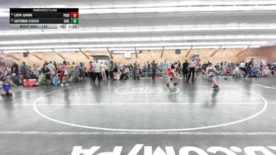 115 lbs Consi Of 8 #2 - Levi Grim, Port Jarvis vs Jayden Coco, Saylorsburg