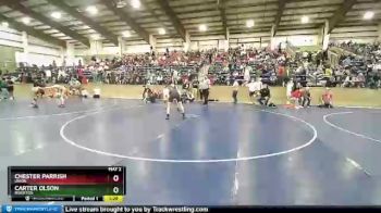 116 lbs Cons. Round 4 - Carter Olson, Riverton vs Chester Parrish, Union