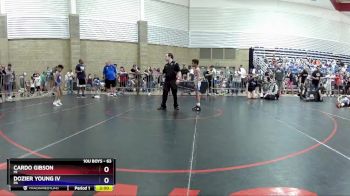 63 lbs Quarterfinal - Cardo Gibson, MI vs Dozier Young Iv, PA