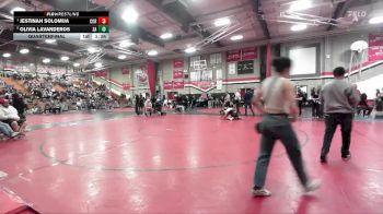 145 lbs Quarterfinal - Jestinah Solomua, Corona vs Olivia Lavanderos, Santa Ana