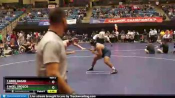 285 lbs Semifinal - 1 Greg Hagan, Grand View vs 5 Noel Orozco, Eastern Oregon