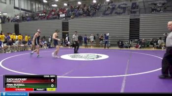 160 lbs 2nd Wrestleback (8 Team) - Zach Huckaby, Perry Meridian vs Finn Russell, Cathedral
