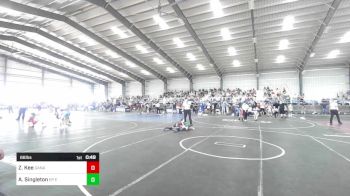 66 lbs Consi Of 4 - Zayn Kee, Ganado WC vs Asa Singleton, EP Enforcers