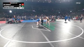 6A/5A Girls 155 Champ. Round 1 - Ava Horsley, Bend Girls vs McKenna Unger, McNary Girls