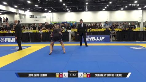 Zachary Jay Castro Tenorio vs Jesse David Lucero 2025 World IBJJF Jiu-Jitsu No-Gi Championship
