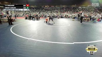 B5A-175 lbs Quarterfinal - Brody Curliss, Blanchard vs Ty Thrasher, Coweta