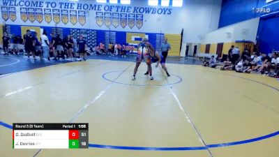 285 lbs Round 5 (8 Team) - Jensen Devries, Attack WC vs Derryl Godbolt, Buchholz