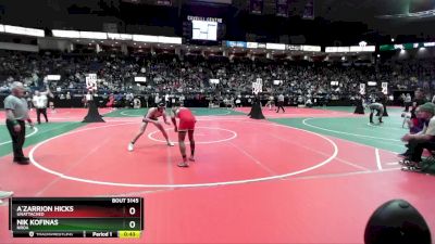 146 lbs Cons. Round 2 - Nik Kofinas, NROA vs A`Zarrion Hicks, Unattached