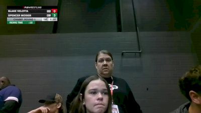 157 lbs Champ. Round 1 - Spencer Mosier, Cowley College vs Blake Velotta, Oklahoma Wesleyan