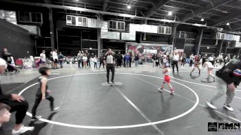 43 lbs Quarterfinal - Zayden Coronado, Madera WC vs Noah Escarcega, Manu WC