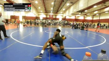 132 lbs Semifinal - Jack Kaler, Souhegan High School vs Lukas Boxley, Ponaganset