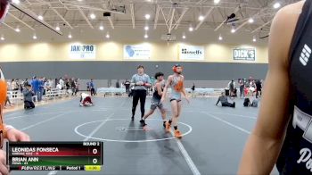 130 lbs Round 2 (6 Team) - Brian Ann, POWA vs Leonidas Fonseca, Kardiac Kidz