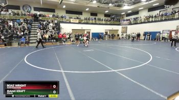 120 lbs 7th Place Match - Isaiah Kraft, Edgar vs Boaz Wright, Northwestern