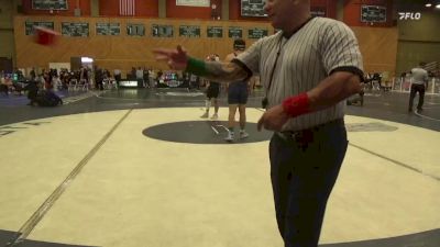 174 lbs Cons. Round 2 - Joey Clark, Lemoore College vs Alfredo Cano, San Joaquin Delta College