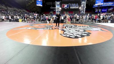 142 lbs Rnd Of 32 - Amber Louderback, IL vs Tiani Lemieux, WI