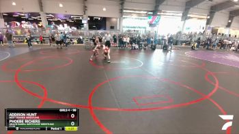98 lbs Semifinal - Addison Hunt, Best Trained Wrestling vs Phoebe Richers, Gracie Barra Westchase Wrestling Club