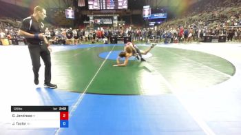 126 lbs Rnd Of 128 - Gavin Jendreas, Indiana vs Jacob Taylor, New Jersey