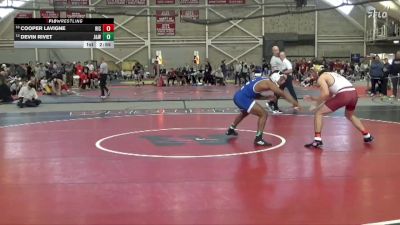 157 lbs Prelim - Cooper Lavigne, Rhode Island College vs Devin Rivet, Johnson & Wales (RI)
